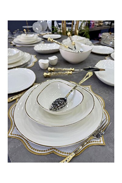 Doğudeko Lüx Porselen Blaise 29 Parça Yemek Takımı