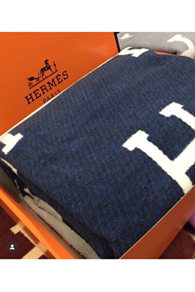 HK HOME H Desen Yün Throw Battaniye