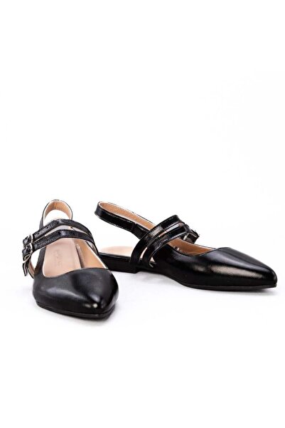 Gusse Elodie Women's Genuine Patent Leather Ballerinas K151425-3