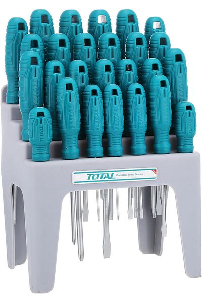 TOTAL 26Pcs Screwdriver Set