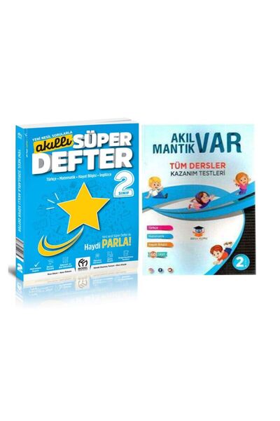 MODEL EĞİTİM YAYINCILIK 2.sınıf Akıllı Süper Defter Ve Akıl Var Mantık Var Tü...