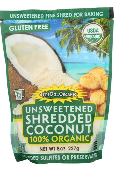 Let's Do Organic , Shredded Coconut, 8 oz