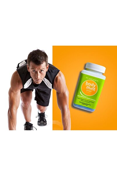 Body Mint Sport, Extra Strength Chlorophyll Deodorizing Supplement, Aluminum-Free, 50 tabs