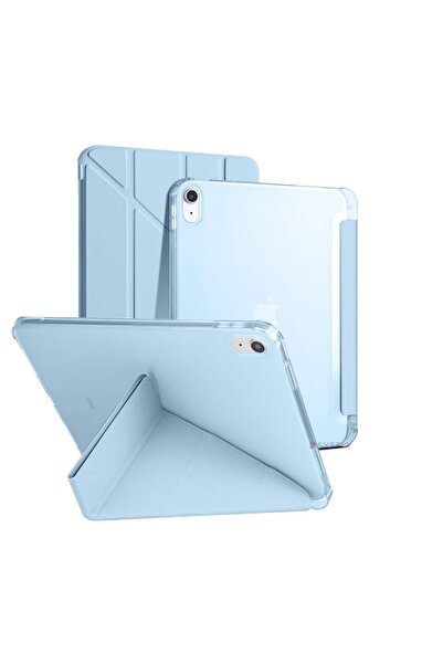 Sneezy İpad 11.Nesil 11 inç 2025 A16 Uyumlu Üçgen Katlanabilir Kalemlikli Yat...