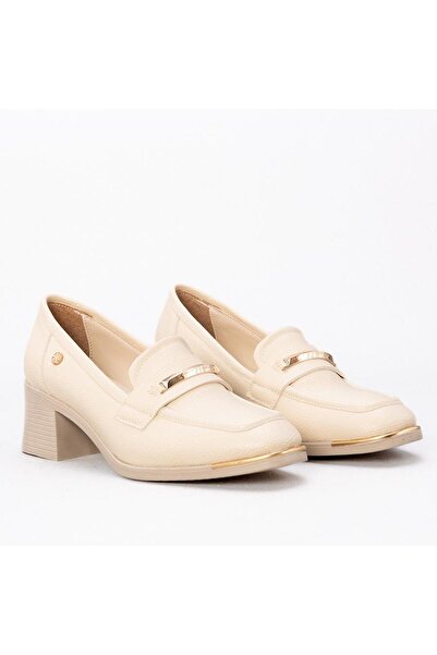 Gusse Clifford Women's Technical Leather Heeled Classic Shoes 415