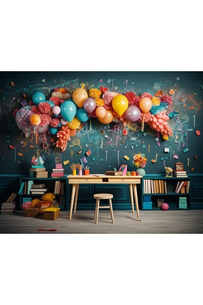 PROMISEBACKDROP2 خلفية قماشية ملونة للتخرج والفعاليات المدرسية مقاس 250x200 س...