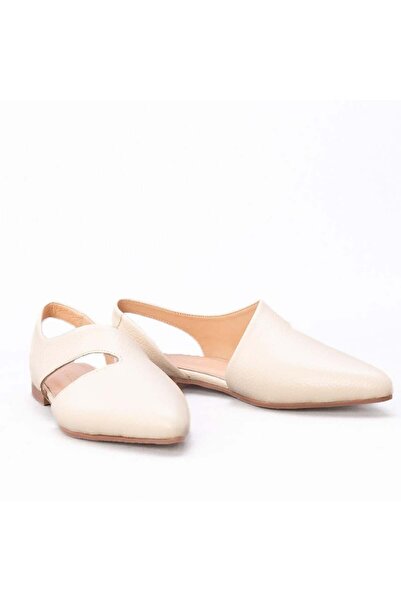 Gusse Γυναικείες μπαλαρίνες Emmeline από γνήσιο δέρμα K151115