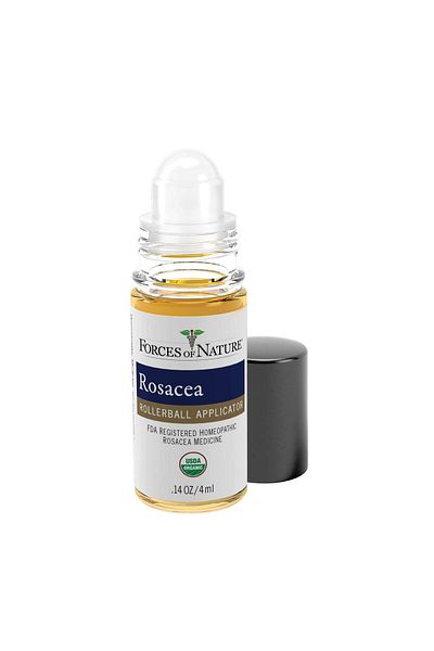Forces of Nature Natural Rosacea Control (4ml) – Reduces Redness, Pimples, Dryness, Repairs Skin Tone