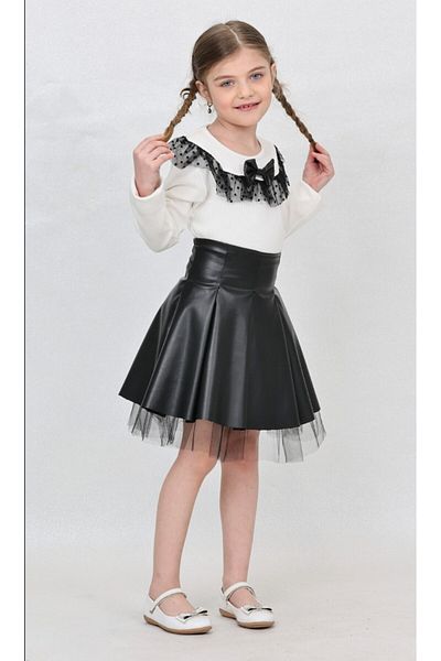 Trendy Mall SET FATA FUSTA PIELE