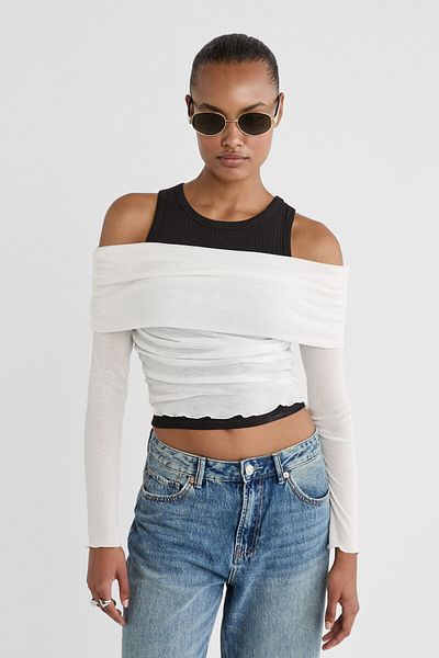 Stradivarius Sunglasses with metal temples