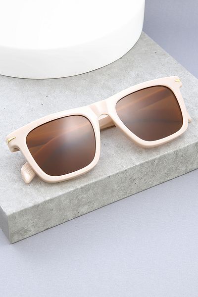 Zzla Men's Uv400 Glass Ce Certified Sunglasses