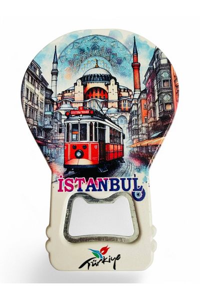 GALATA GIFT Gazographing Magnesium Bottle Angle - Galata Tower Shaped