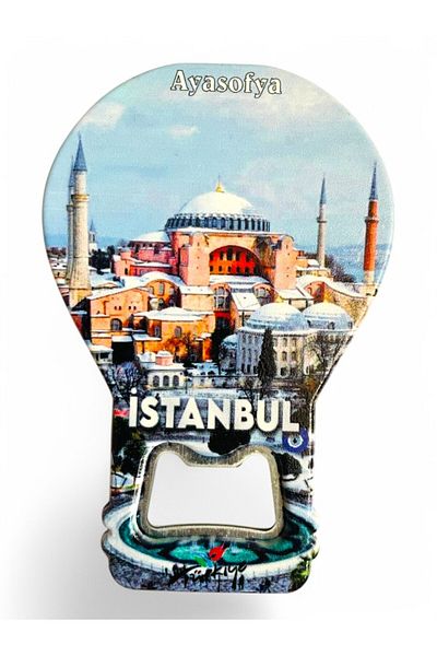 GALATA GIFT Bottle Opener Opener Magnet Balloon Shaped Istanbul Hagia Sophia Decorative Soda Soda Opener