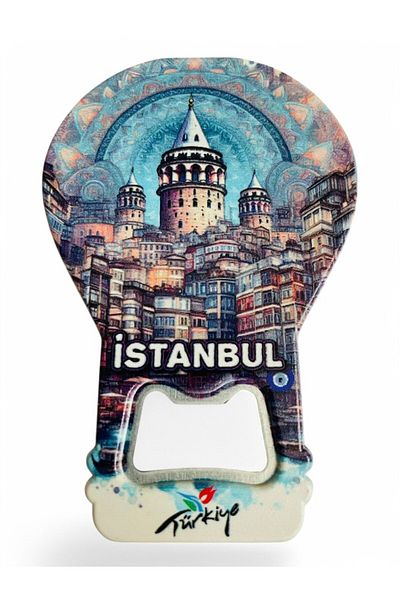 GALATA GIFT Gazographing Magnesium Bottle Angle - Galata Tower Shaped