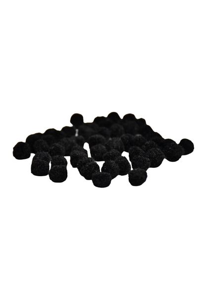 Meyco Pom-pom, 50 Pcs, 10 Mm, Black, Art & Craft Accessories For Children