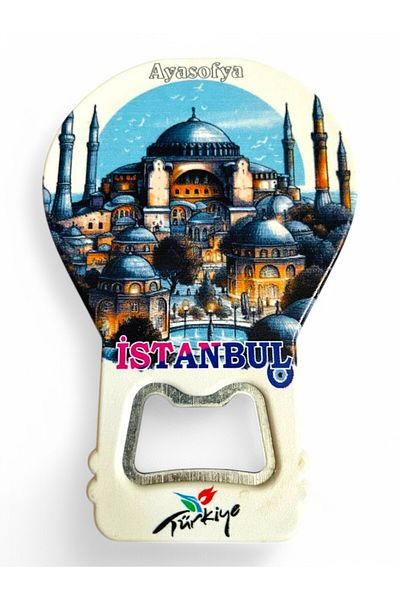 GALATA GIFT Bottle Opener Opener Magnet Balloon Shaped Istanbul Hagia Sophia Decorative Soda Soda Opener