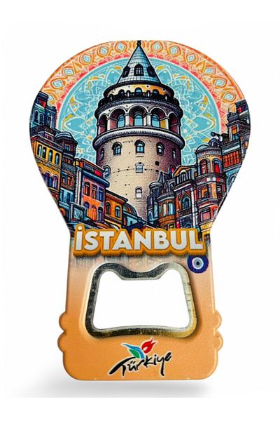 GALATA GIFT Gazographing Magnesium Bottle Angle - Galata Tower Shaped