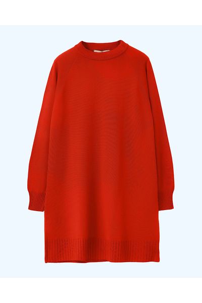 SEÇİL Zero Collar Long Sleeve Knitwear Tunic