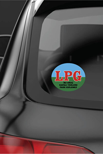 Sticksy Araba Lpg Sticker | Lpg Li Araç Sticker | Lpg Etiket