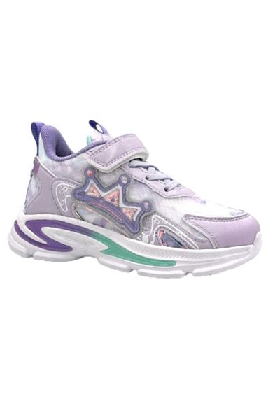 pepino Pantofi sport pentru copii cu opiu - Phlon Light Talpa Velcro LILA