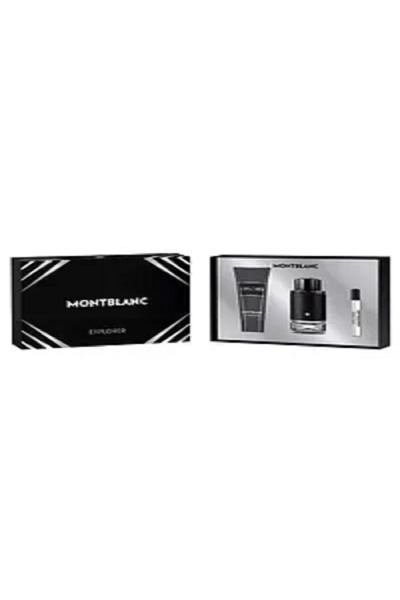 Mont Blanc مجموعة هدايا مون بلان اكسبلورر للرجال - او دي بارفان، 100 مل