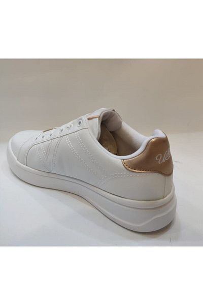 U.S. Polo Assn. U.S. Polo Exxy White Sports Shoes Walking Shoes