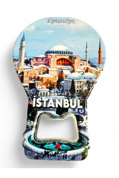 GALATA GIFT Bottle Opener Opener Magnet Balloon Shaped Istanbul Hagia Sophia Decorative Soda Soda Opener