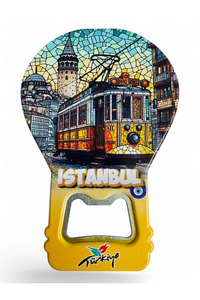 GALATA GIFT Gazographing Magnesium Bottle Angle - Galata Tower Shaped