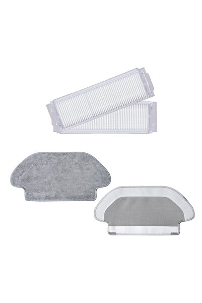 ROPALDE Set de 4 piese de schimb compatibile cu aspiratorul robot Mi Robot Va...