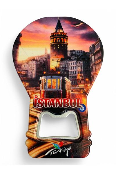 GALATA GIFT Gazographing Magnesium Bottle Angle - Galata Tower Shaped