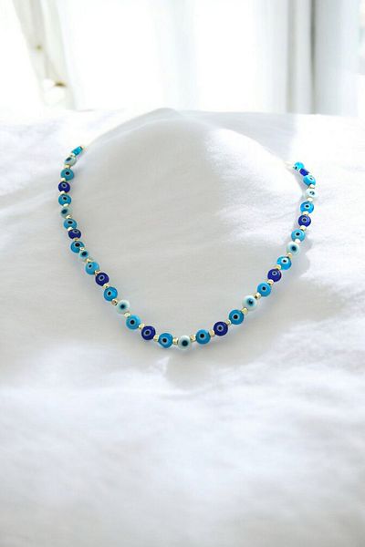 Çlk Accessories قلادة خرز عين الشر من الدرجة الممتازة 50681