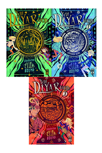 Genç Timaş 5.6.7.8. Sınıf Okuma Seti 3 Kitap Yedi Diyar Geçidi Set