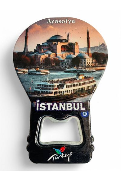 GALATA GIFT Bottle Opener Opener Magnet Balloon Shaped Istanbul Hagia Sophia Decorative Soda Soda Opener