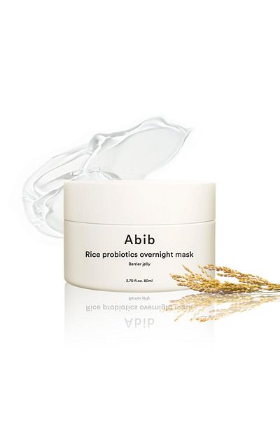 Abib Rice Probiotics Overnight Barrier Jelly 2.7 fl oz | Hydrating Sleep Mask for Korean Skin Care