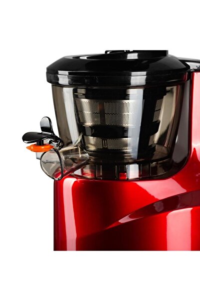 Hausberg Storcator fructe HB-7519RS, prin presare la rece, 150 W, 400 ml, Rosu