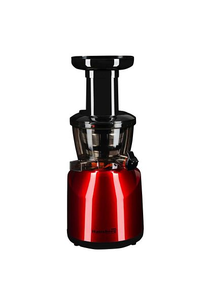 Hausberg Hb-7519rs Αποχυμωτής Φρούτων, Ψυχρής Έκθλιψης, 150 W, 400 Ml, Κόκκινο