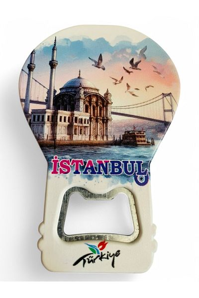 GALATA GIFT Decorative Soda Soda Soda Soda Ortaköy Mosque Magnet Balloon Shaped