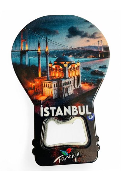 GALATA GIFT Decorative Soda Soda Soda Soda Ortaköy Mosque Magnet Balloon Shaped