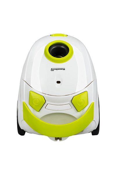 Hausberg Aspirator Cu Sac Hb2080vr, 700w, Capacitate 1.5l, Alb/verde