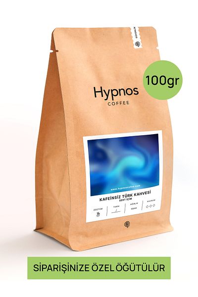 Hypnos Coffee Decaf Decaf Turkish Coffee – 100Gr