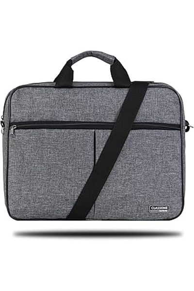 Mu Art Ahşap Classone 15.6 Inch Bnd304 Eco Series Notebook Handbag, Gray