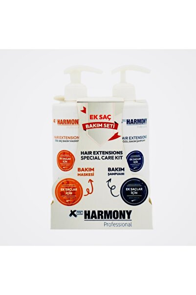 X Pro Harmony Hair Extensions Special Care Kit - Ek Saç Bakım Seti 2x500 ml