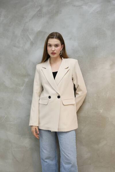STMT BUTİK Двобортний блейзер, що повертається в моду