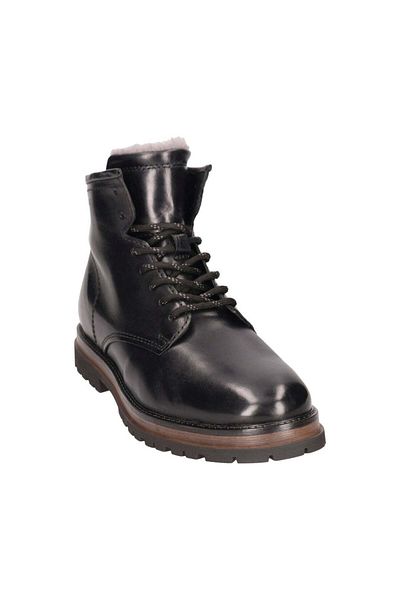 SALAMANDER Black Booties Mens Shoes
