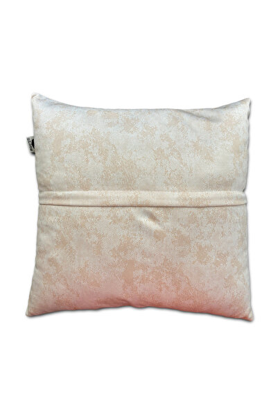 Sakallı Ethnic Bohemian Leaf Pattern Beige Recommend 6 Window Pillow Cushion Cover Set 32X52