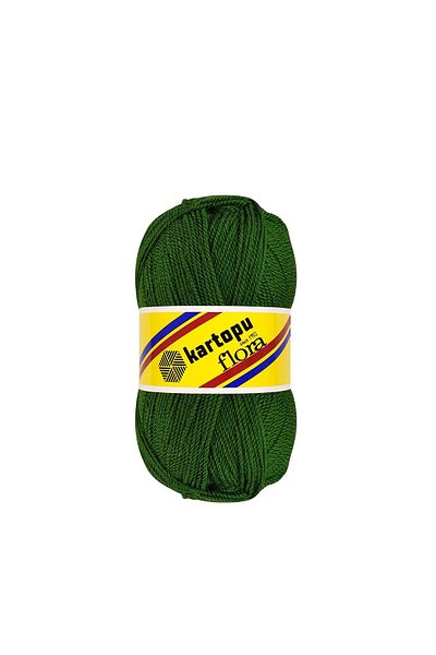 Kartopu Flora Booties Πλεκτό νήμα Πράσινο K469