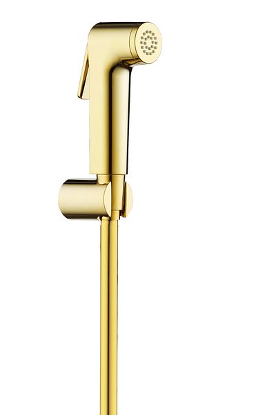 HESANIT Logic Shattaf Sprayer with Pipe and Wall Bracket - Gold