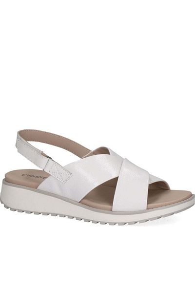 Caprice White Sandals Womens Shoes