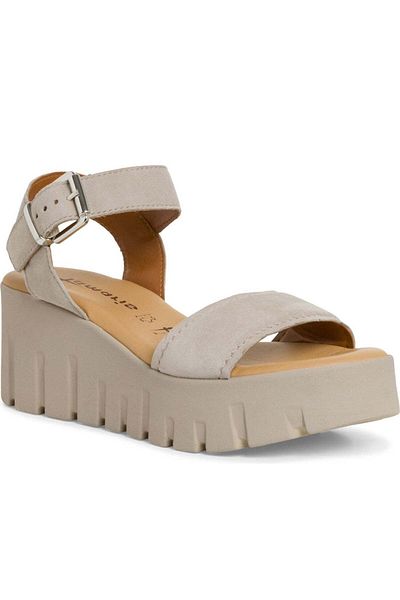 Tamaris Tamaris Beige Sandals Womens Shoes