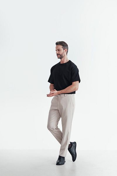 MUGGO Pánské každodenní klasické pohodlné ortopedické boty z pravé kůže se zárukou ohně